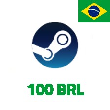 Steam Wallet Code 100 BRL 
