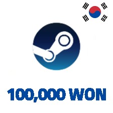 Steam Wallet Code 100,000 WON 