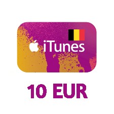 iTunes Gift Card 10 EUR BE (Belgium Store)