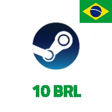 Steam Wallet Code 10 BRL 