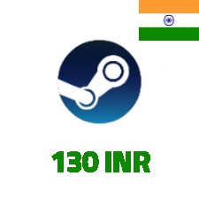 Steam Wallet Code 130 INR