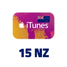 iTunes Gift Card 15 NZ (New Zealand Store)