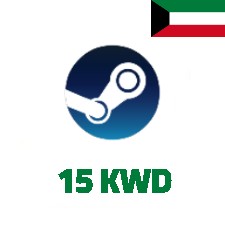 Steam Wallet Code 15 KWD