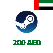 Steam Wallet Code 200 AED (UAE)