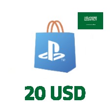 PlayStation (PSN) $20 USD Card (KSA)