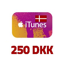 iTunes Gift Card 250 DK (Denmark Store)