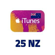 iTunes Gift Card 25 NZ (New Zealand Store)