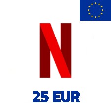 Netflix EUR25 Gift Card (Europe) 