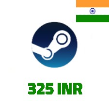 Steam Wallet Code 325 INR