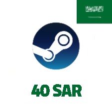 Steam Wallet Code 40 SAR (KSA)