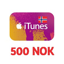ITunes Gift Card 500 NOK (Norway STORE)
