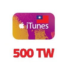 iTunes Gift Card 500 TW (Taiwan Store)