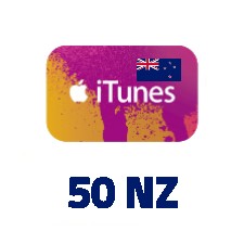 iTunes Gift Card 50 NZ (New Zealand Store)