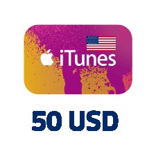 iTunes Voucher 50 USD [Valid 24 hours only]