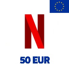 Netflix EUR50 Gift Card (Europe) 