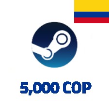 Steam Wallet Code 5,000 COP
