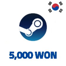 Steam Wallet Code 5,000 WON