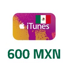 iTunes Gift Card 600 MXN (Mexico Store)