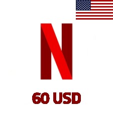 Netflix $60 Gift Card (United States) 
